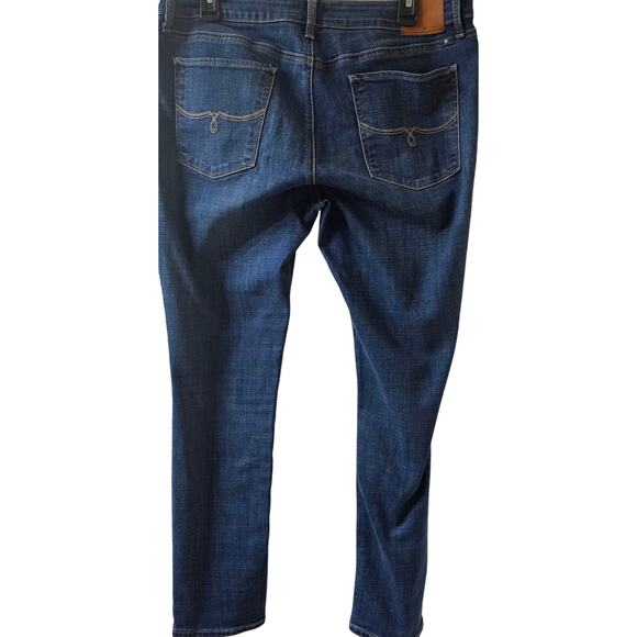 Lucky Brand Lolita Skinny Jeans 12/31 Blue Mid Rise Minimalist Denim Classic Fit - Picture 2 of 12
